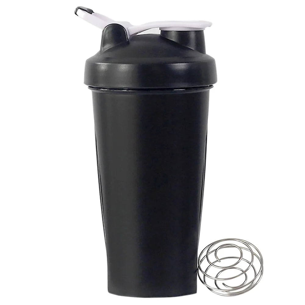 600ML Portable Protein Shaker Bottle