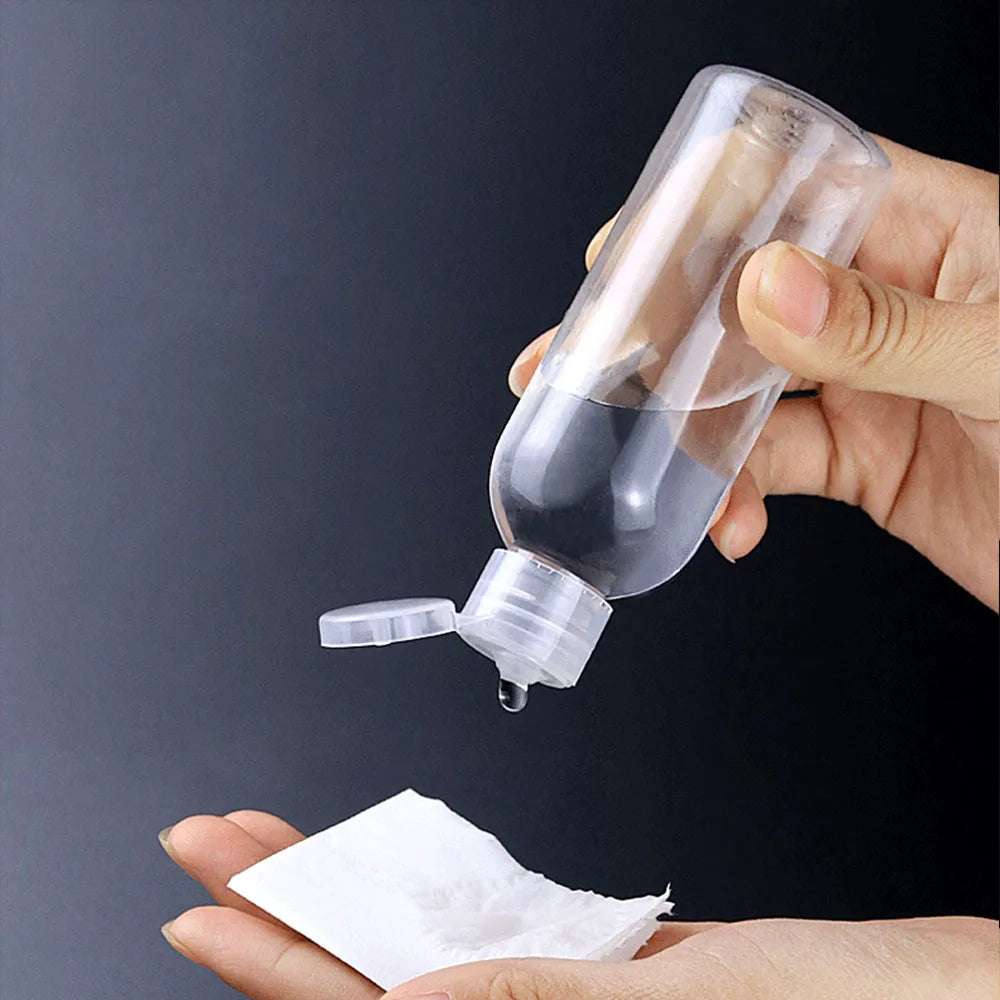 Clear PET Travel Lotion Bottles