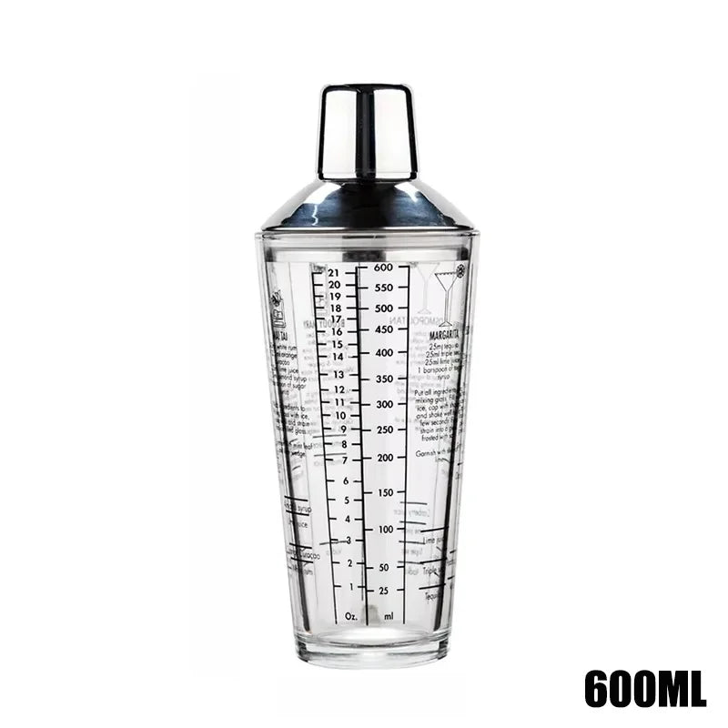 Glass Cocktail Shaker