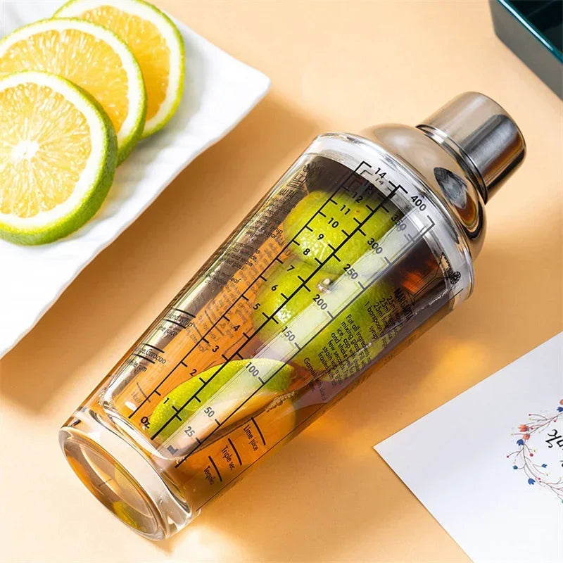 Glass Cocktail Shaker