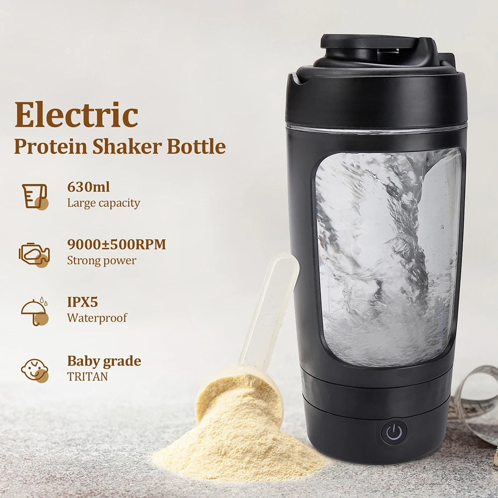 Electric Protein Shaker Bottle 