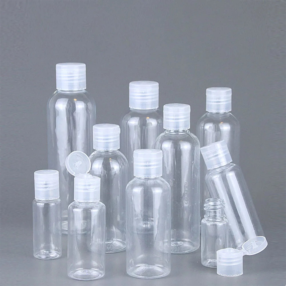 Clear PET Travel Lotion Bottles