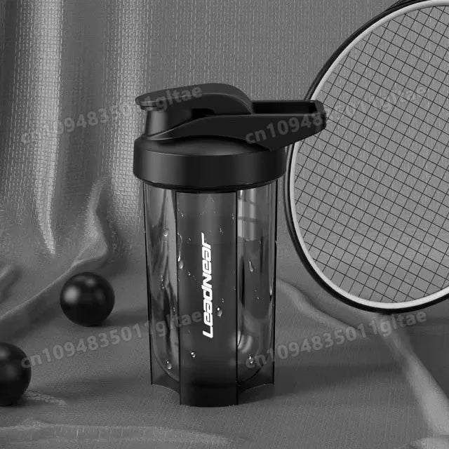 Portable Protein Powder Shaker Bottle