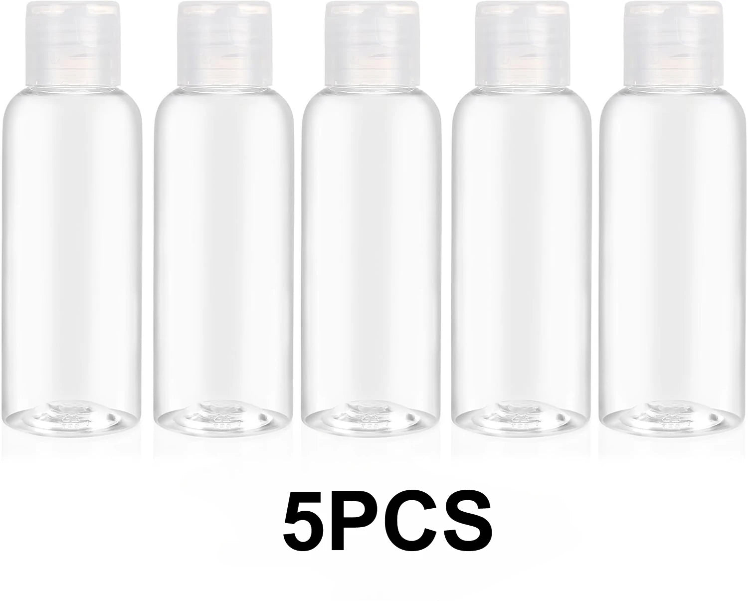 Clear Squeezable Travel Bottles