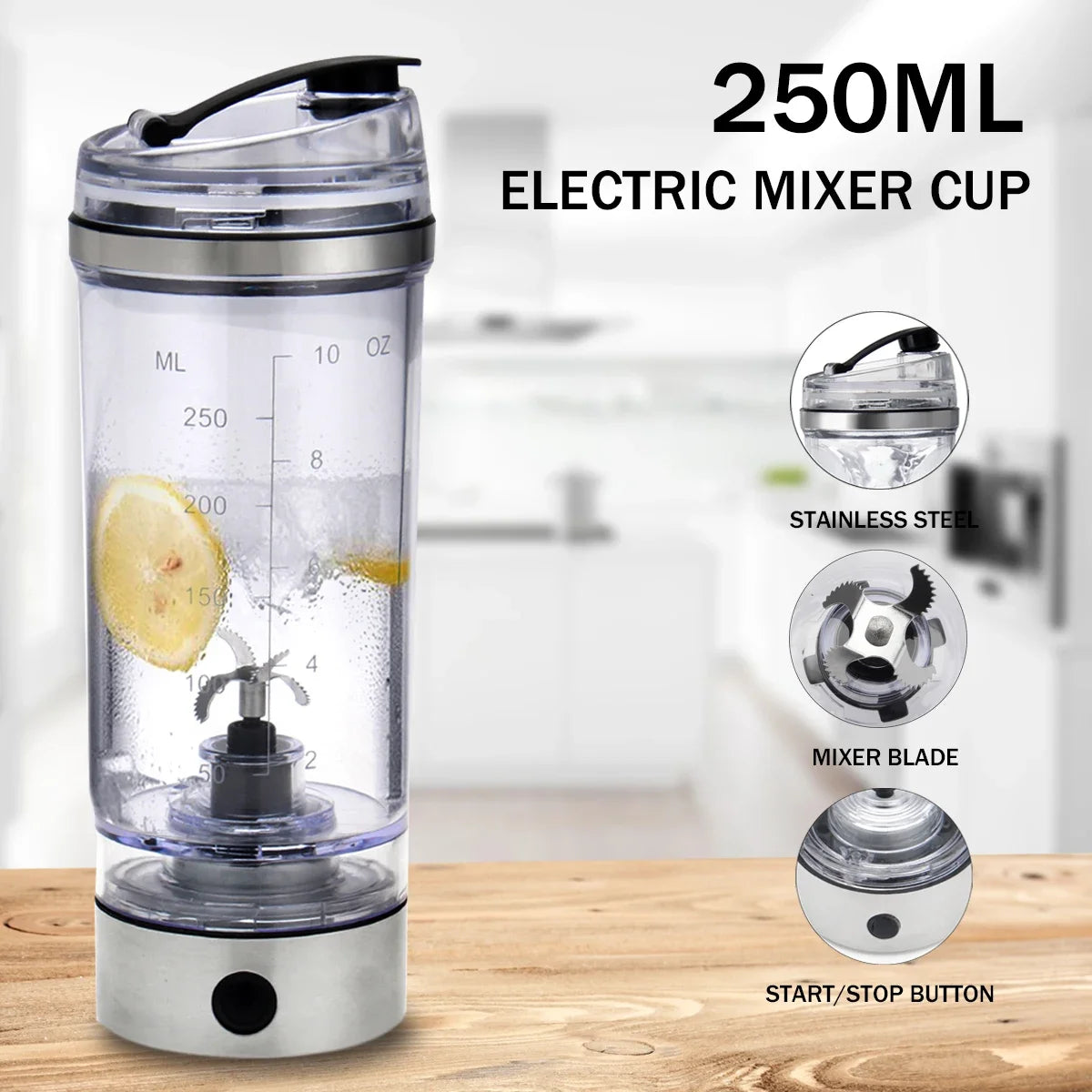 250ML Electric Protein Shake Stirrer