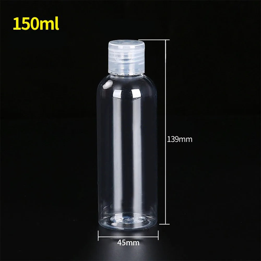 Clear PET Travel Lotion Bottles