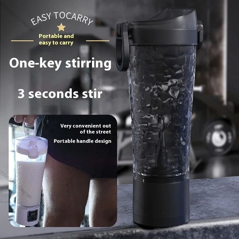 700ML Portable Electric Protein Shaker Bottle